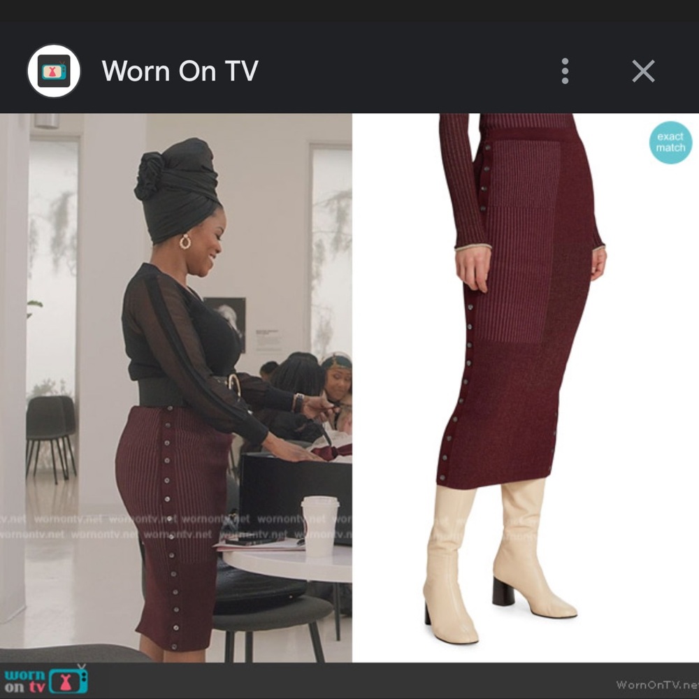 Jonathan Simkhai Ashton Patchwork Plaited Rib Kni… - image 2